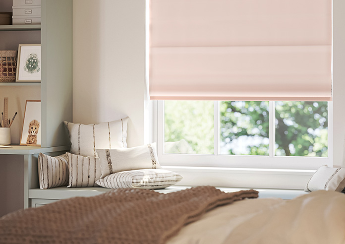 Saltaire, Rose Quartz - Roman Blind - Image 5